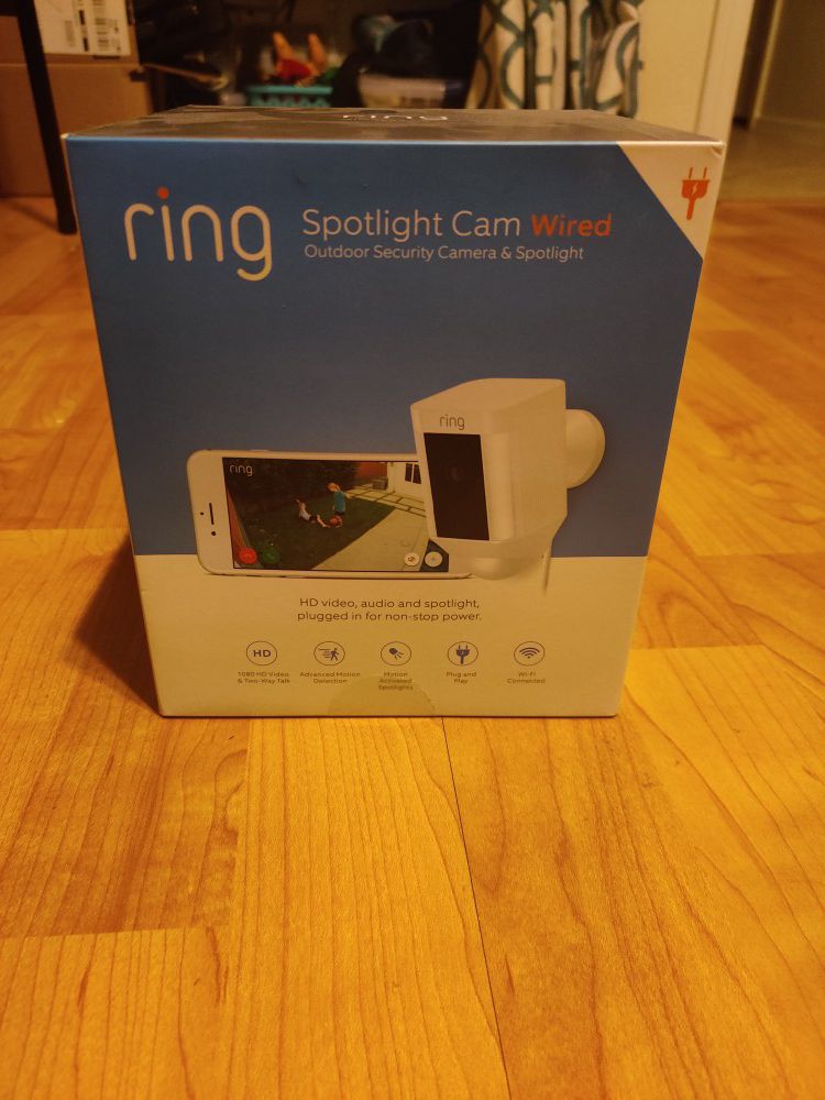 Ring Security Spotlight Cam (Wired)