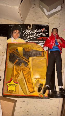 Michael Jackson Doll with Grammy Awards Outfit