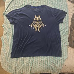 Robert Graham Blue Tee