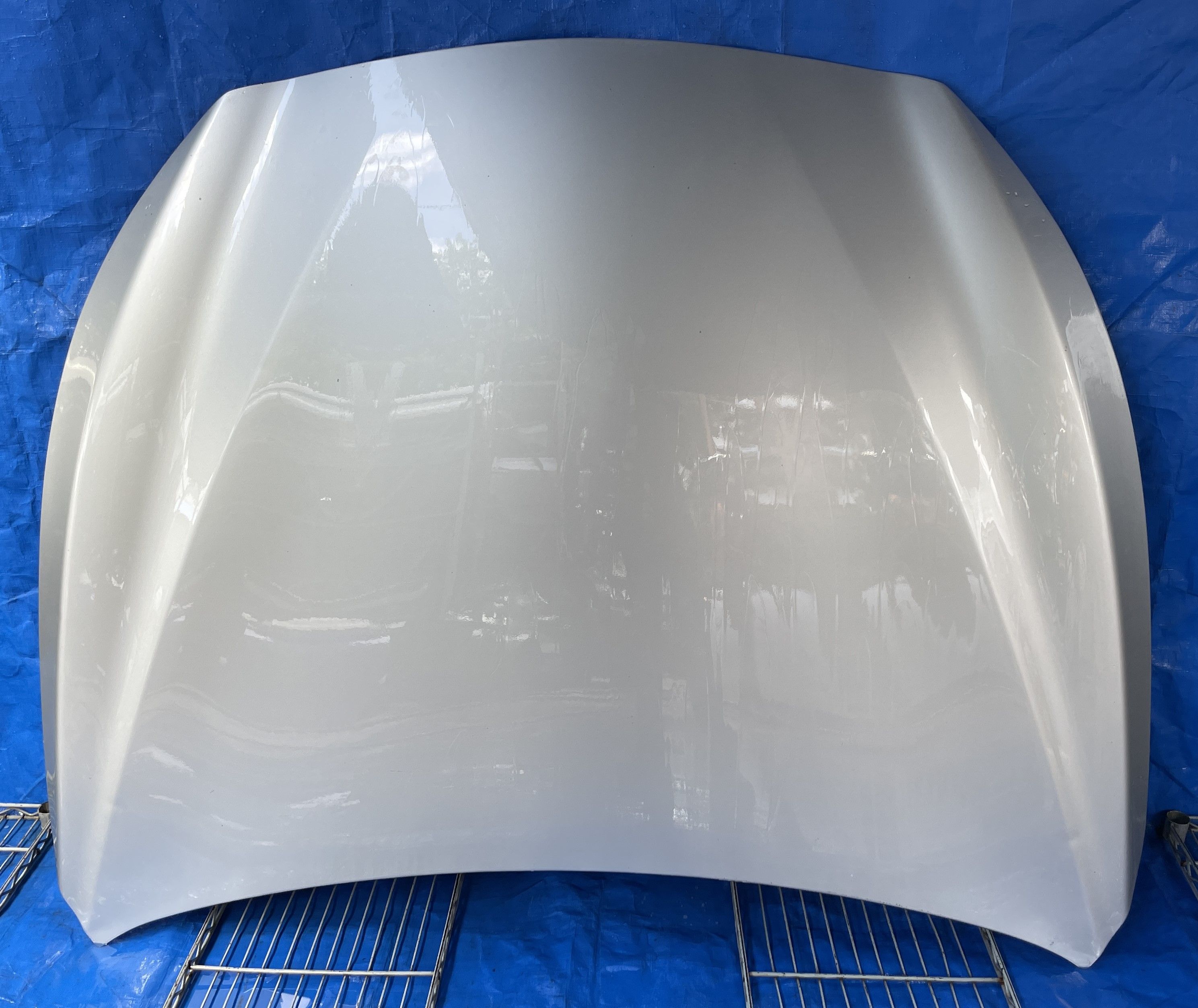 2014 - 2018 INFINITI Q50 HOOD BONNET COVER ASSEMBLY SILVER K23