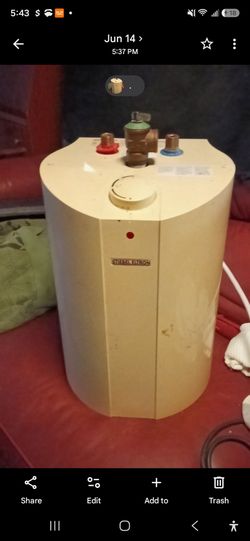 Portable hot water heater