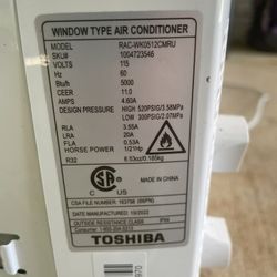 5000 BTU Toshiba window Units 