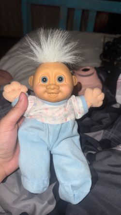 Vintage troll boy doll