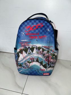 Sprayground 305 Shark Island Backpack - Blue - $45