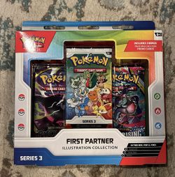 Pokemon First Partner Illustration Collection Series 3