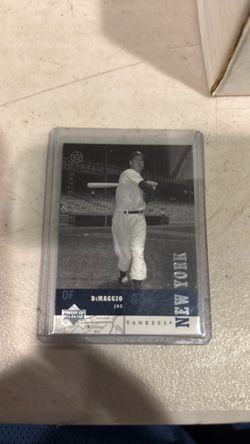 Joe DiMaggio Upper Deck Baseball Card