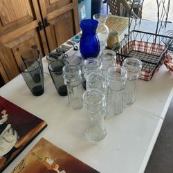 Pictures, Wine Rack, Glasses, Sign, Etc 