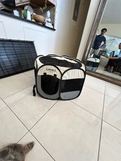 Love’s Cabin Foldable Pet Playpen / Portable Dog Crate
