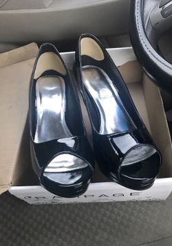 Party shoes black heels