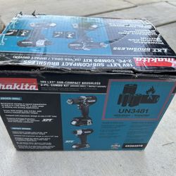 Makita Drill And Impact Brand New In Box Craftsman Milwaukee Dewalt Kobalt Ryobi 
