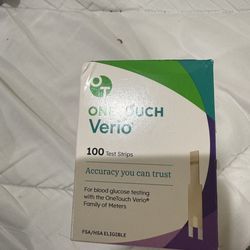 One touch Verio strips