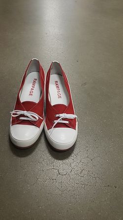 7 1/2 Vintage 90's Y2K Rampage Sneaker Heel Mules