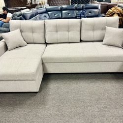 Clearance😱Beautiful L Shape Sofa Sleeper Sectionals On Amazing Sale Starting @$599 DONT Miss Out💥