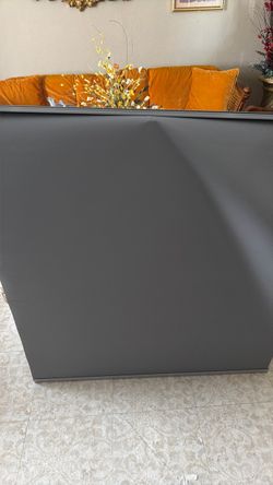 Gray roller shade vinyl cordless