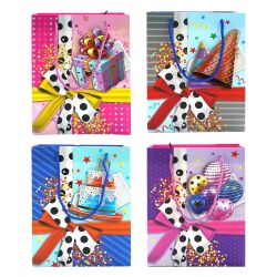 Polka Dot Bow 3D Foil-Stamped Gift Bag(S)
