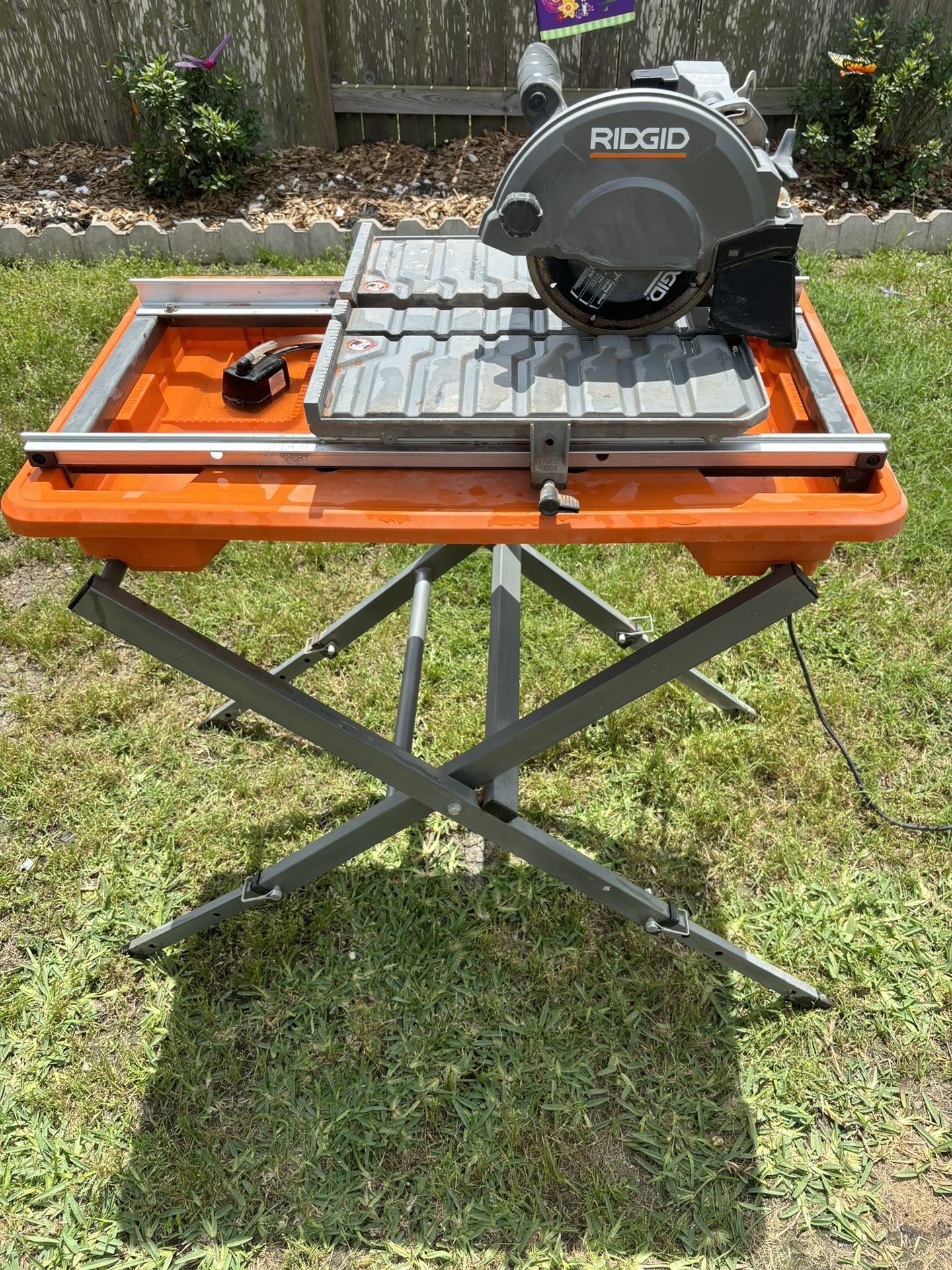 Ridgid Wet Tile Saw