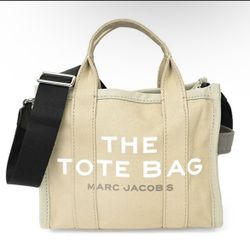 MARC JACOBS THE COLORBLOCK MINI TOTE BAG 261 BEIGE MULTI