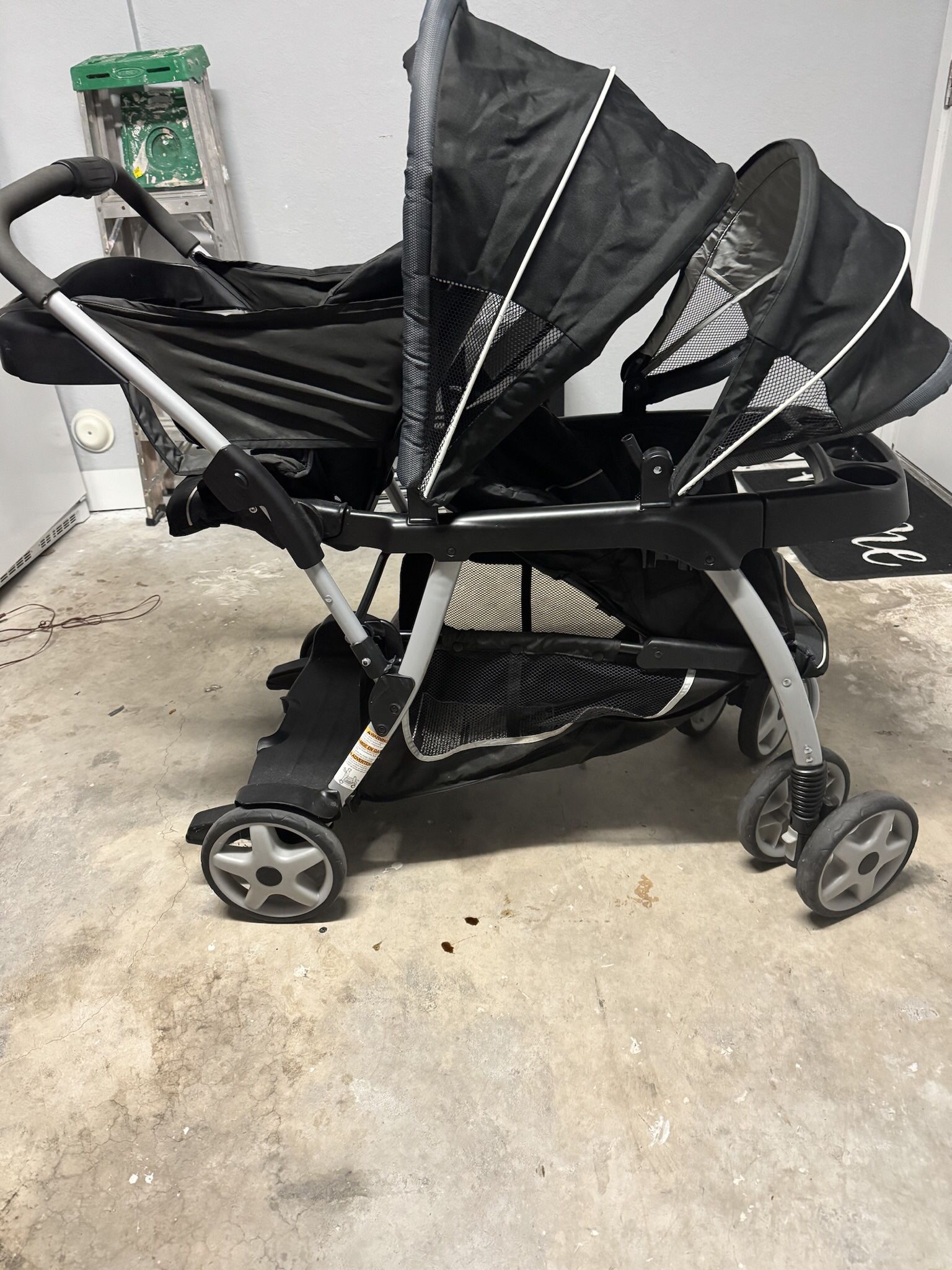 Graco Double Stroller With Standing Board