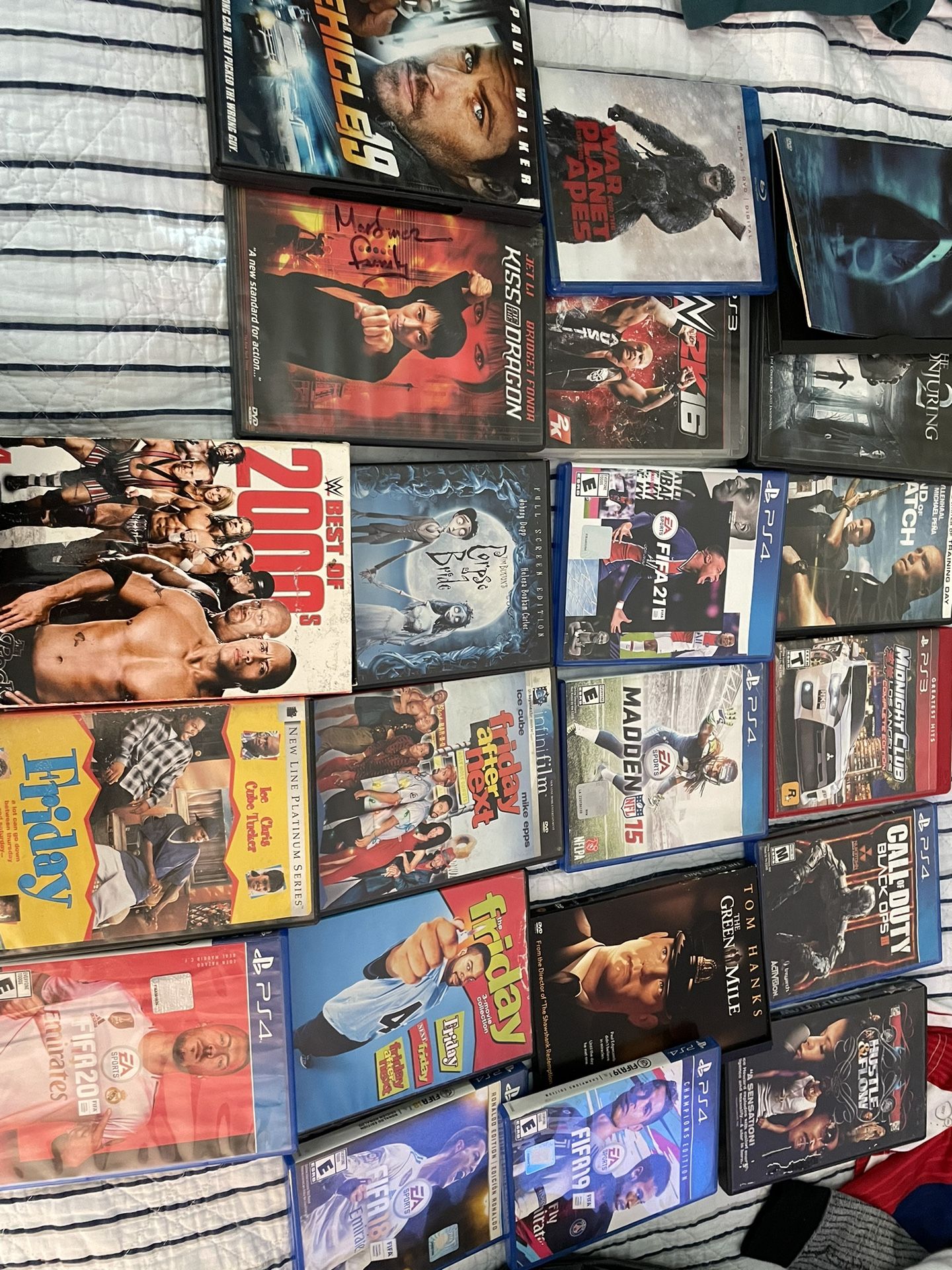 Games/movies ..