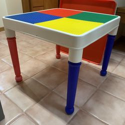 Vintage Tot Tutor Lego Table 20” X 20”