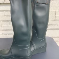 Hunter High Rain Boots , Size 8