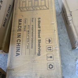 5 Shelf Steel Shelving 