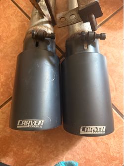 Carven exhaust tips