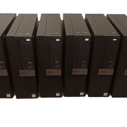 Lot of 8 Dell i5-7500 8GB DDR4 256 SSD window 11 pro office 2024