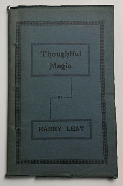 Thoughtful Magic Leat Magic Tricks Conjuring Games Activities PB
