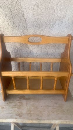 MAGAZINE HOLDER BROWN COLOR