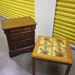 Short Dresser And Coffee Table $45