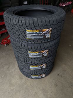 275 55 20 ALL TERRAIN TIRES