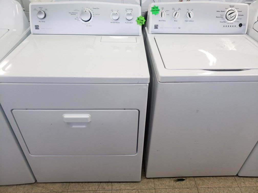 Kenmore Washer And Dryer Set Refurbished 