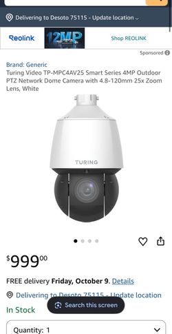 Turing Dome Outdoor Camera