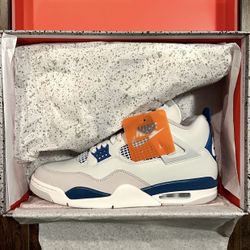 Brand New Air Jordan Retro 4 Military Blue (2024) size 11 