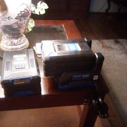 Kobalt 80V MAX Lithium Ion:(2) Battery 2.5Ah And Charger