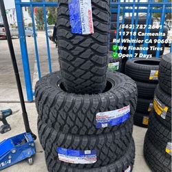 285/70/17 LT ATLANDER MT New Set of Tires Installed and Balanced Set de Llantas Nuevas Instaladas y Balanceadas