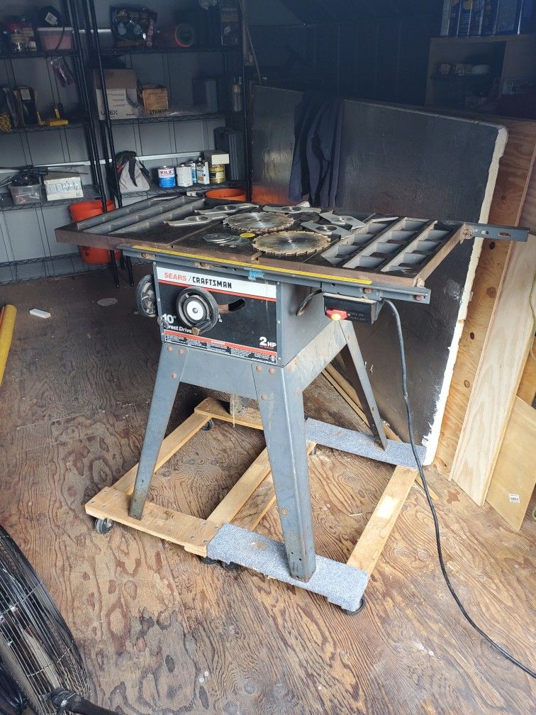 Sears Craftman 10" Table saw