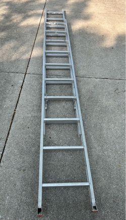 Sears 20 foot aluminum extension ladder