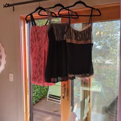 Two Dresses And One Shirt