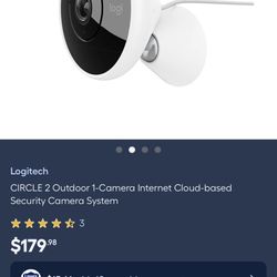 Logitech CIRCLE 2 Outdoor 1-Camera Internet Cloud-based Security Camera System