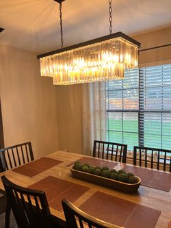Crystal chandelier