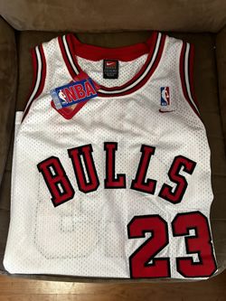 Vintage Nike Jordan #23 Bulls Flight 8403 Swingman Jersey XXL Authentic Stitched 