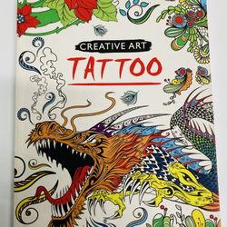 Parragon Books Creative Art TATTOO coloring book