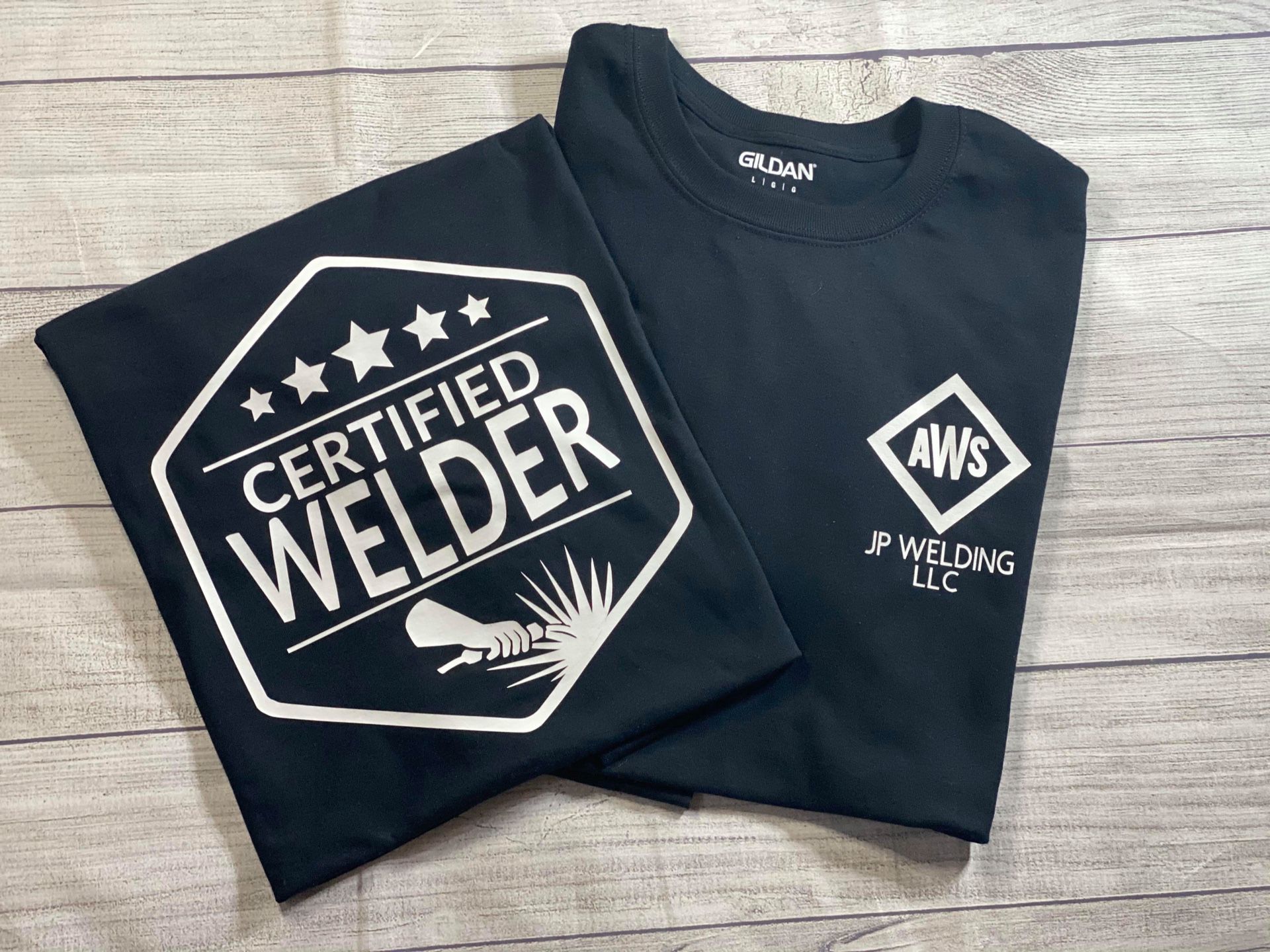 Certified welder T shirt