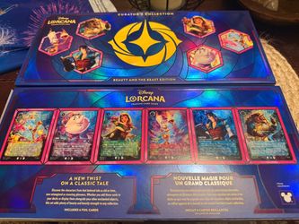 Lorcana Curator’s Collection beauty and the beast