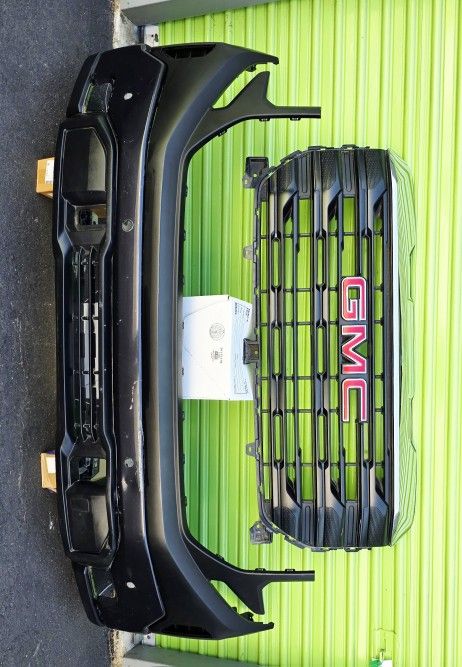 2022-2023-2024-2025 GMC SIERRA 1500✅️✅️✅️💯👌COMPLETE FRONT BUMPER ASSEMBLY [OEM] ✅️WITH GRILLE ✅️✅️