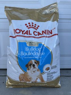 Brand New ROYAL CANIN Bulldog Puppy Dry Dog Food, 30 lb Bag