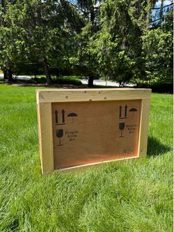 Moving crates for artwork, pictures, etc