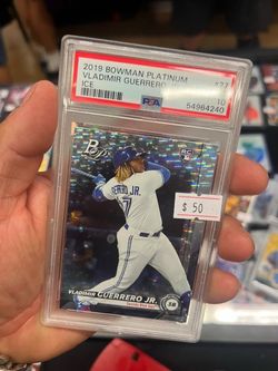 2019 Bowman Platinum Vladimir Guerrero Jr. Ice RC PSA 10